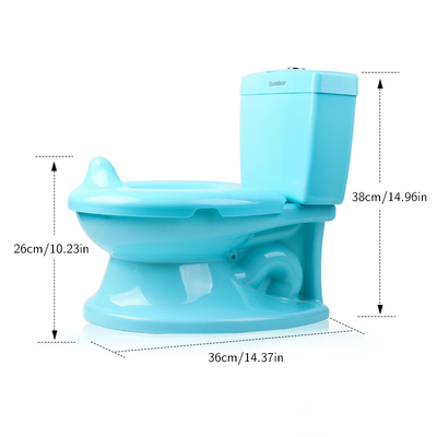 EN71 Сертифицированный детский туалетный туалетный горшок Custom Logo Accepted Blue Pink White Pure Color Toilet Trainer