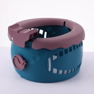 Solid Serenity Blue Sakura Pink Baby Toilet Potty Seat в PP TPE оптовая упаковка 24 шт/картон