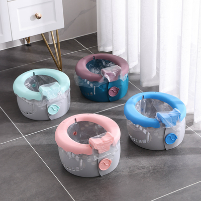 Custom Logo Baby Toilet Potty in Serenity Blue Ocean Friendly PP TPE для тренировки в туалете